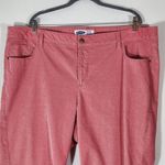 Old Navy  Pink Corduroy Skinny Pants Size 24 Long Rockstar Super Skinny High-Rise Photo 2
