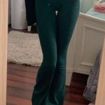 Aerie  Flare Leggings Green XS short Photo 0