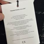 CHPTRS Oversized Keen Blouse in Black Windowpane Photo 3