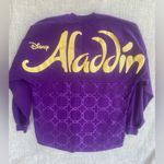 Disney π§ββοΈ Aladdin The Musical Broadway Purple Spirit Jersey - Size Small Photo 5
