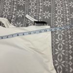 ZARA NWT Massimo Dutti White One Piece Open Back Swimsuit Size Large Photo 9