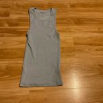 YoungLA Gray Fitted Sleeveless Tank Top Gray Size M Photo 2