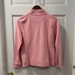 Vineyard Vines Light Pink Quarter-Zip Knit Sweatshirt Size Medium Women’s Preppy Photo 1
