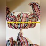 Free People Winter Muse Daphne Dress in Multi Stripe Size 6 XS NWOT $299 Photo 9