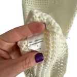 MIOU MUSE | Chic White Crochet Dress Beach Coverup Vacation Size Small Women Photo 3