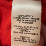 Lucky Brand  Women's Heart Flag Embroidered T-Shirt, size S NWT Photo 6