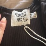 Princess Polly  Romper Womens Black Ribbed Knit Shorts Size 2 Photo 2