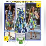 Kate Spade EUC Carissa Fit & Flare Collared Watercolor Sleeveless Dress Photo 15