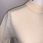 Full Fashion vintage cream color soft turtleneck shirt Size M Photo 3