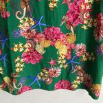 Anthropologie Hale Bob Printed Green Tee Shirt Under the Sea Ocean Photo 10