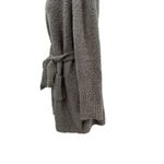 SKIMS  Cozy Knit Boucle Robe Short Smoke Gray Size Large / XL Photo 8