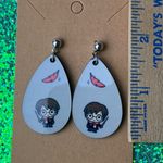 Harry Potter  Dangle Pierced Earrings, New Photo 2