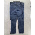 J.Jill Women's Blue Denim Jeans Slim Leg Size 38 Cotton Photo 1