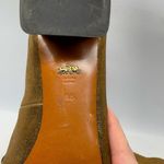Coach Gold Suede Kitten Heels Ankle Straps 8.5 Photo 8