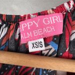 Preppy Girl‎ Palm Beach Cotton Floral Tropical Off The Shoulder Dress Sz XS/S Photo 2