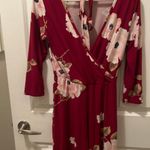 No Boundaries Burgundy jumpsuit  Photo 0