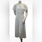 Style & Co . White Floral Midi Dress Photo 10