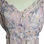 Anthropologie Watercolor Maxi Top Photo 4