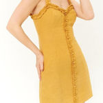 Forever 21 ✨F21 Women's Metallic Ruffle Trim Mini Dress✨ Photo 0