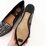 Dolce Vita Tweed Pointed Toe Flats Shoes Women's Size 8.5 Black White Photo 4