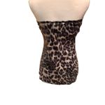 Charlotte Russe  Strapless Sequin Leopard Print Tube Top Medium Y2K Party Photo 1