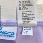 California Waves New Tie Dye High Waisted Bikini Swim Bottoms Purple Photo 10