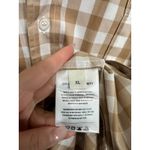 Citizens of Humanity Kayla Gingham Plaid Oversized Button Down Shirt Women XL Photo 5