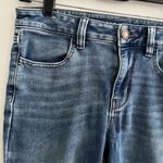 American Eagle Distressed Super Stretch Hi Rise Jegging Jeans Med Blue 6 Womens Photo 2