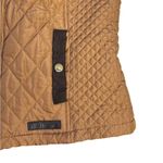 G.H Bass & Co. Tan Quilted Sleeveless Puffer Zip Up Vest Brown Size undefined Photo 1