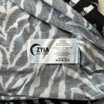 Zyia  Active Womens Safari Tank Top Zebra Print Black‎ White Size XXL Photo 4