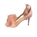 J. CREW COLLECTION PINK FEATHER HEELS 10 Photo 0