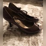 Predictions Women’s brown snakeskin patterned heels Photo 1