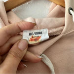 RE/DONE  Girl Cropped Boxy Hoodie Photo 5