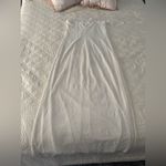 Formal/prom white gown Size L Photo 3