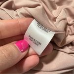 Lovers + Friends Cowl Neckline Jersey Side Ruched Midi Dress LARGE Photo 4