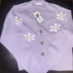 Ultra Flirt NWT  Button Front Daisy Cardigan Photo 3