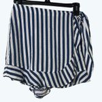 Show Me Your Mumu Striped Tie Waist Ruffle Hem Skort XS Photo 1