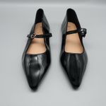 Rouge Helium Women's Point Toe Flats Patent Leather Black Shoes, Size 8 NWOT Photo 9