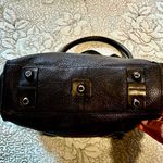 JOY GRYSON Nyla Black Pebbled Leather Satchel Crossbody 💛 Photo 9