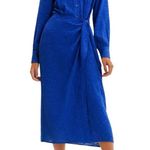 Desigual NEW Jacquard Midi Wrap Dress Size EU Medium Photo 2