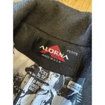 Alorna by Forstmann Long Brown Wool Coat Button Up Made In USA Petite Measured Size undefined Photo 5