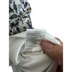 Ethereal  White Floral Spaghetti Strap Slip Sundress Size Small Photo 3