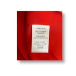 Parker 0 Krislyn 100% Silk Red Floral Ruched Mini Dress Short Sleeve Feminine Photo 1