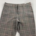 Old Navy Black & Tan Tartan Stretch Canvas Skinny Pixie Pant 12 Photo 1