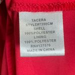 Tacera Maternity chain front red top size small Photo 4