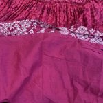 Coldwater Creek  Pink Ombré Tiered Lined Broomstick Cotton Elasticated Waist M Photo 6