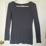 DKNY Jeans Striped Long Sleeve Top Photo 0