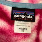 Patagonia Synchilla Tie Die Snap Pullover Pink Diamond Photo 1