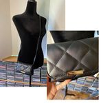 Kendall + Kylie Mini Quilted Black Crossbody Bag Photo 1