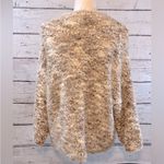 Ruby Rd . Eyelash Sweater w Mock Neck Neutral/White-Medium Photo 1